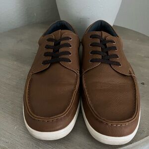 Men's Brown Leather Casual Shoes